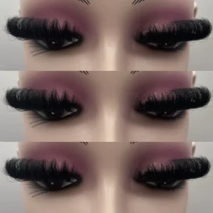 DD Curl Real Mink Lash Vendor Custom Box Logo Fluffy Long Cat Eye Full Strip Lashes