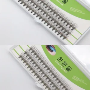 手工制作 人造水貂簇段睫毛 私人标签 个人风扇扩展 定制标志 DIY 簇睫毛