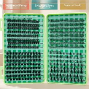DIY 5D Lash Clusters 4-Style Thick C D Curl Wispy Individual Lashes 8-16mm