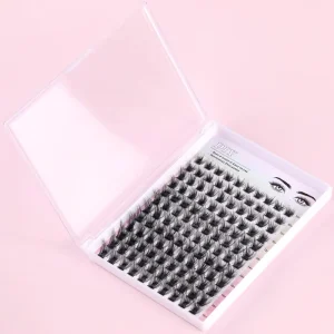 DIY 睫毛套件 段睫毛 8-20 毫米 单个簇丝扇结 自由睫毛 Diy 睫毛延伸