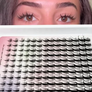 DIY Anime Fairy Lash Clusters Manga and Spike Cluster Lash Extensions Anime Lash Clusters DIY Eyelash Extension