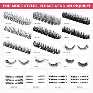 DIY Anime Fairy Lash Clusters Manga and Spike Cluster Lash Extensions Anime Lash Clusters DIY Eyelash Extension