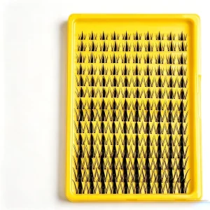 DIY Beauty Beginner D Curl Cluster Lashes Synthetic Hair Natural Soft 12 Rows Simple Operation Household Eye Makeup Essentials