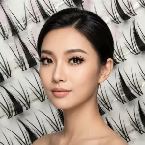 DIY Cluster Lash Book Large Capacity Individual Lash Extensions Private Label Custom Logo Eyelash Vendor