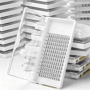 DIY Cluster Lashes Extension Kit Soft Natural Individual Lash Clusters