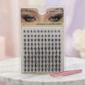 DIY Cluster Lashes Individual Manga Eyelashes Soft Segmented Spiky Design