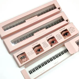 DIY Cluster Lashes Segmented Lash False Eyelashes Cluster Private Label Eyelash Extensions Handmade Fan Eyelashes