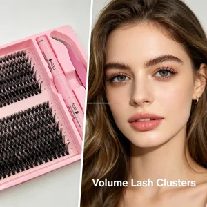 DIY Cosplay Spiky Segmented Lashes Multi-length