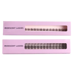 DIY Dramatic Cluster Eyelash Extension Soft Ribbon Strip False Lashes Hand Made DIY Lash Bundles