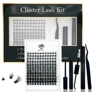 DIY Eyelash Extention Kit Custom Segmented Lash Clusters Private Label