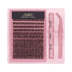 DIY False Eyelashes 30D Clusters Natural Style Lashes D Curl Mix Length OEM ODM Private Label Eyelash at Home
