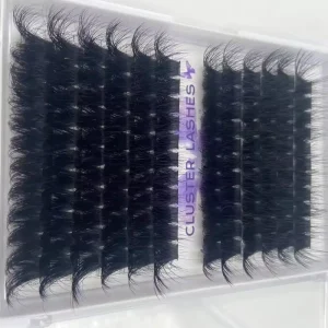 DIY False Eyelashes Luxury Cluster Lashes Segmented Eyelashes Customize Segmented Lash Clusters 25mm DIY Lashes