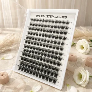 DIY False Segment Lashes Natural Cluster Individual Eyelash Clusters