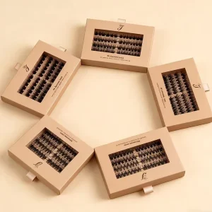 DIY Faux Mink Cluster Lashes Handmade Bulk Private Label Eyelash Cluster