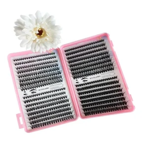 DIY Fluffy Cluster Lashes Complete Makeup Kit Reusable Individual Lash Clusters Set With Multiple Style Options Eyelashes