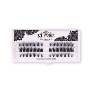 DIY Fluffy Volume Mink Lash Clusters Soft Band 3D Effect Tick Eyelash Cluster Mix Size Mink Lash Extensions