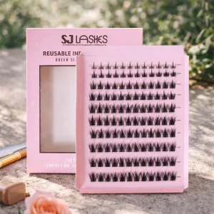 DIY Lash Clusters C D Curl 8 16mm Natural Cluster Lashes Private Label Handmade Manga Style Eyelash Clusters