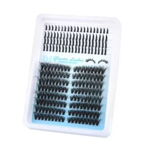 DIY Lash Clusters Segmented Fluffy Fox Eye Eyelashes Extension Private Label Fake Lashes