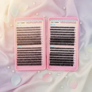 DIY Lash Extension Book Segment Eyelash Custom Cluster Lashes Volume Kit Custom Logo Mixed