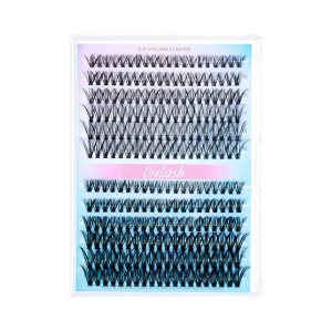 DIY Lash Extension Kit 540 Clusters Glue-Free Natural Lashes for Home Beauty OEM ODM CE ISO Certified