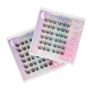 DIY Lash Extension Kit Cluster Custom Logo Silk Reusable Self Adhesive Eyelash