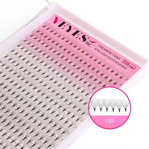 DIY Lash Extension Kit With C D Curl Fluffy Segments Cut Extensions Private Label