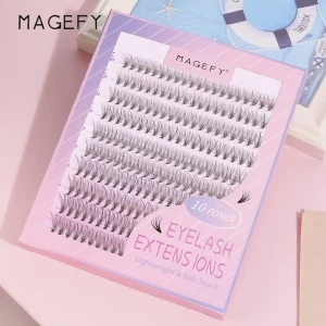 DIY Lash Extensions Natural Fish Tail Eyelashes Handmade 10D 20D 30D Eyelash Extensions