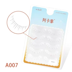 DIY Natural Lower Eyelashes Full Strip Simulation A007 for Makeup and Foreign Trade