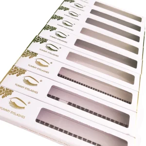 DIY Reusable Segmented Waterproof Faux Mink Press Cluster Eyelashes Mix Self Adhesive Custom Logo Black Cotton Band