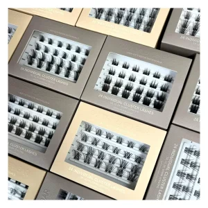 DIY Segment Cluster Eyelash Extensions Precut Fan Lashes