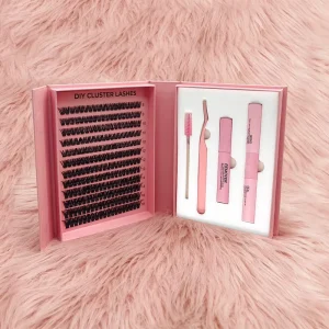 DIY Segmented Lash Clusters 3D Wispy Fluffy Individual Eyelash Extensions Faux Mink Natural Volume False Lashes