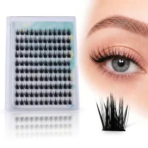 DIY Self-Adhesive Glue-Free False Eyelashes Natural Thin Segmented Lashes Eyelash Supplier