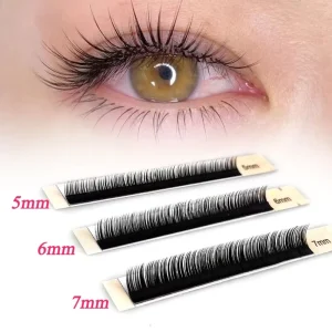 DIY Stock Fashionable Comfortable Natural Single Matte Hair Graft Eyelashes Lower Eyelashes Mixed Black Brown