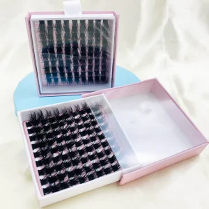 DIY Vegan 3D Lash Cluster Segment Individual Extension Eyelash