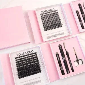 DIY cluster lashes Bottom lashes diy eyelashes DIY Eyelash Cluster Extensions Kit