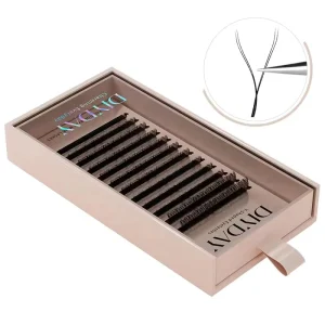 DIYDAY YY Shape Lashes 0.05 0.07 Thickness Individual Eyelash Extensions Other Lashes for Make up