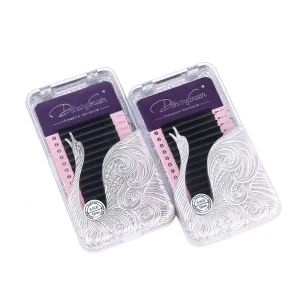 DancingSwan Lightweight Flat Design Resistant to Bending and Deforming Flat Lashes Extension