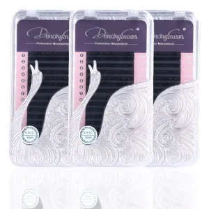 DancingSwan Private Label Natural Classic Lashes 0.15mm Thick Salon Supplies Single Classic Lashes