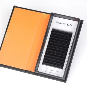 Dense Row 0.07 DD Curl Volume Eyelashes Super Soft Cashmere Lash Trays Premium Mixed Matte Black Lash Extension