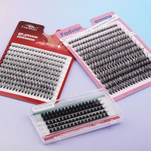 Diy Cluster 3D Lashes Cluster Lash Fashion Diy Segmented Kit Individual Cluster Knot Free Lashes Extensions