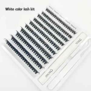 Diy Cluster Eyelash Extension Eye Lash Pre Cut Segmented Ribbon Lashes Thin Band Lash Clusters Diy Eyelash Extensions