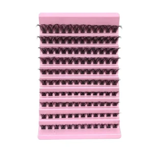 Diy Eyelash Segmented Eyelashes D Curl Customized Lash Clusters Private Label Lash Manufacturer 3d 25mm Lash Clusters