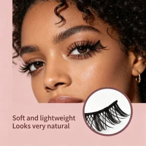 Diy Eyelash Self adhesive False Eyelashes Waterproof Vegan Self adhesive Eyelashes