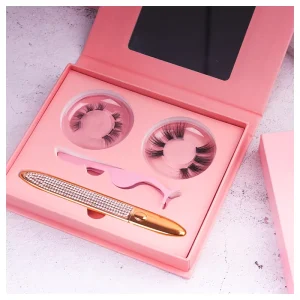 Diy Home Lash Extensions Full Kit Segmented Eyelashes Suit Boxes Customizable Packaging Box With Logo