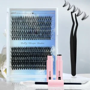 Diy Segmented Lash Extensions Kit Private Label Cluster Lashes Segment Diy Lashes