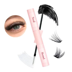 Double Head Waterproof Eyelashes Lash Adhesives Segment Glue DIY Clear and Black Lash Bond and Remover Gel for Cluster Lashes
