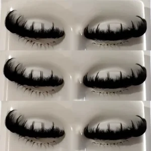 Dramatic 25mm Strip Eye Lashes Wispy Lash Look Like Extension Handmade False Eyelashes Supplier