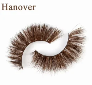 Dramatic Cruel Free Dense 3D Brown Handmade Lashes False Eyelashes Full Strip Eyelashes Mink Lashes