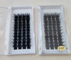 Fluffy Cluster Lash Trays Bulk Lashes Clusters Packaging Box Ideas Lash Clusters Cat Eye