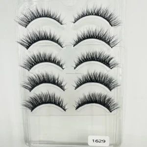 Dramatic Handmade Mink Lashes 3 5 10 Pairs Tray 3D 5D for Volume Eyelashes Private Label Lash Vendor Radiant Brand